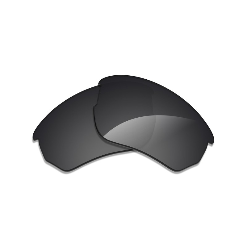 Alphax Stealth Black Polarized Replacement Lenses for Oakley Flak Beta