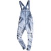 Sokotoo Men's Light Blue Snow Washed Denim Bib Overalls Size