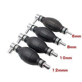 MACHSWON Fuel Pump Hand Bulb Primer Petrol Car Diesel for Car Motorcycle Boat Fuel Pump 6/8/10/12mm Rubber Aluminum Hand Fuel Pump Line Hand Primer Bulb Car Motorcycle