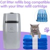 Xrten Litter Refills Bag,Blue Garbage Bags,10 Pack 15 Ft Replacement,Suitable
