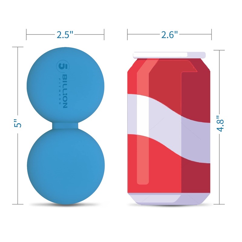 5BILLION Peanut Massage Ball - Double Lacrosse Massage Ball &