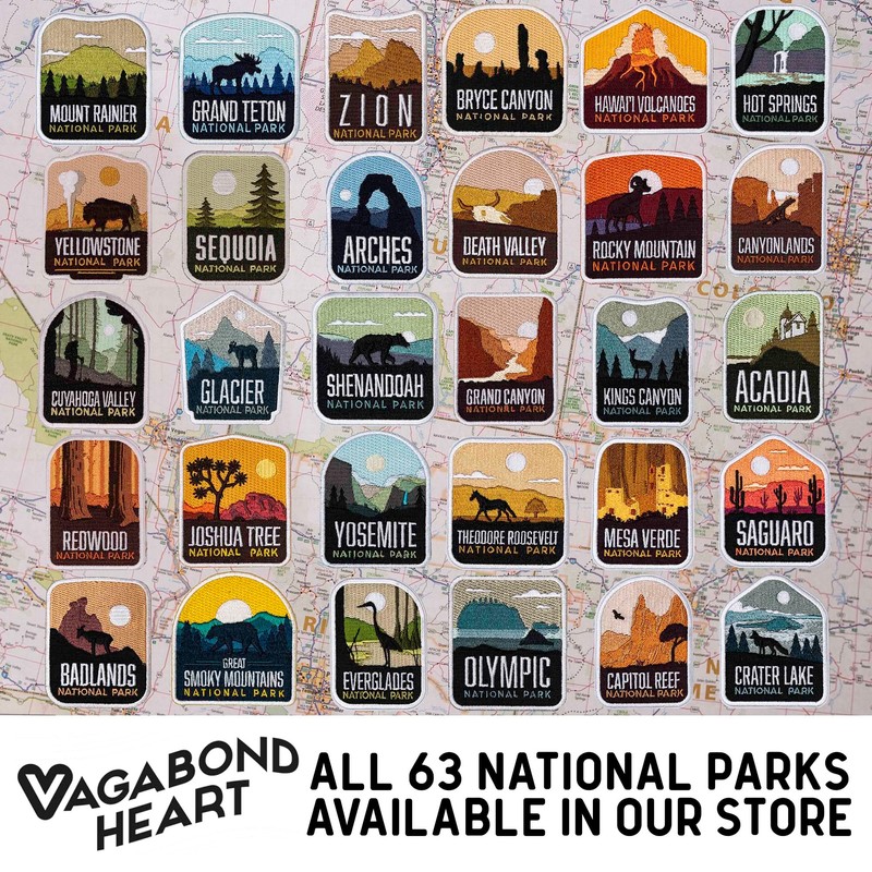 Vagabond Heart Voyageurs National Park Weatherproof Vinyl Sticker