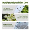 10x50ft Plant Covers Freeze Protection- Frost Cloth Blanket Floating Row