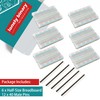 Lonely Binary 6-Pack Half Size Breadboard with 12 Rows of