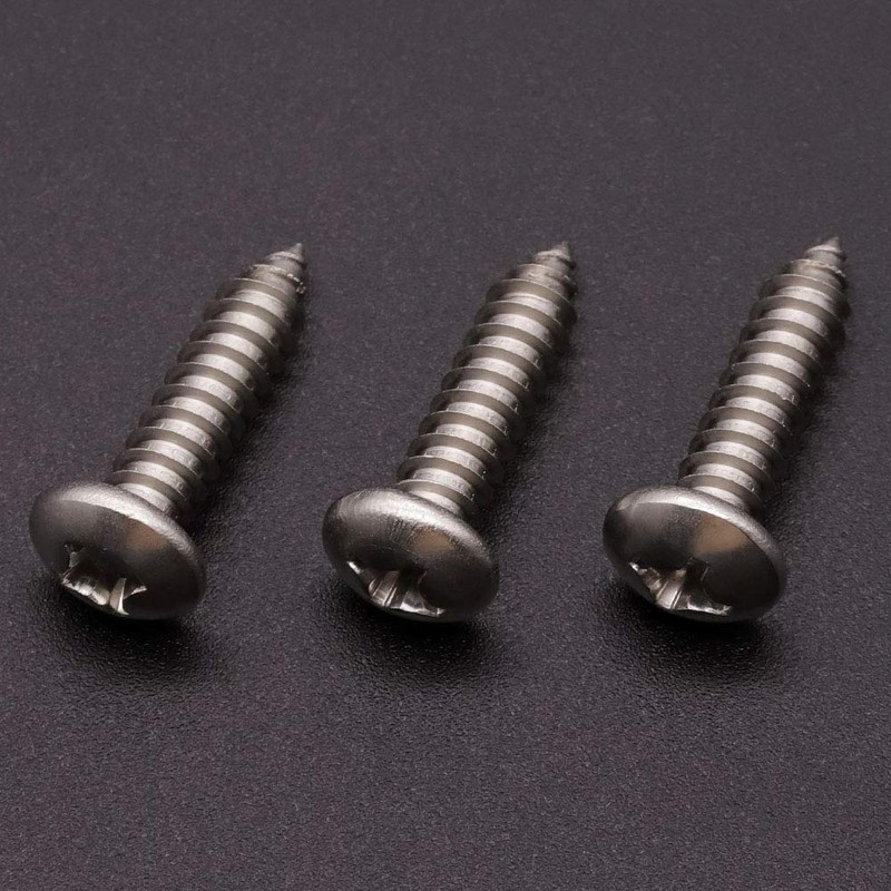 #8 x 1/2" (100 Pack) Stainless Steel Phillips Pan Head