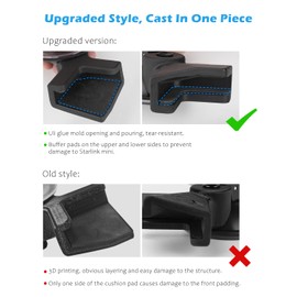 Starlink Mini Sunroof Suction Cup Mount - Mounting Kit for Car Windows and Sunroofs - Starlink Mini Car Mounting - Ensures Stable Satellite Signal While Driving (PU Rubber Suction Cup Mount)