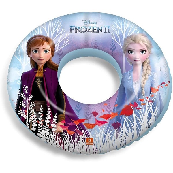 Mondo Toys - Frozen 2 Swim Ring - Ciambella Gonfiabile - Anello di Nuoto Salvagente - Ottimo per Bambino / Bambina Utilizzabile in Piscina / Mare - 16524