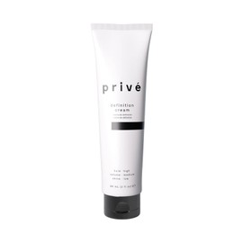 Privé Definition Hair Cream - High Hold Styling Cream for Smoothing, Molding & Shaping - Anti Frizz Hair Products for Slick Back Looks - Adds Texture, Tames Fly Aways & Provides Frizz Control (3 oz)