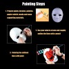 Paquete 10 Máscaras Completas Para Manualidades