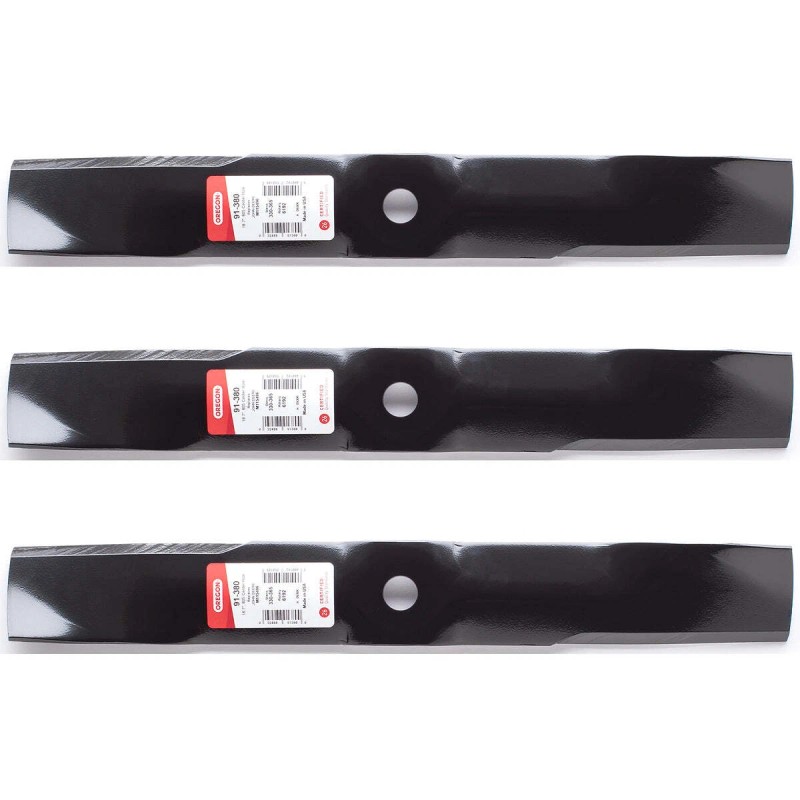 Oregon 791-380 Mulching Blades for 54" John Deere M114582, M115329,