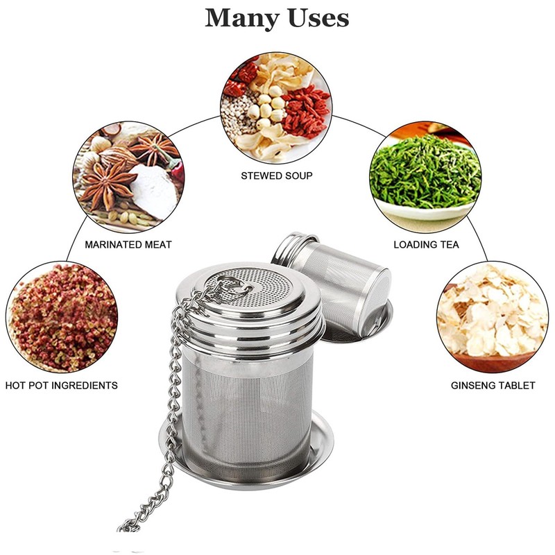 iJiZuo Stainless Steel Tea Infuser, Tea Infuser for Loose Tea,