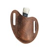 Folding Knife Sheath Pocket for 4" -5 inch Knives,Leather Knife