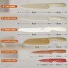 E-far 12-Piece Kitchen Knife Set, Stainless Steel Chef Knives Set