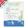 Burn Gel Face Mask 30cm x 40cm - Sterile Soft