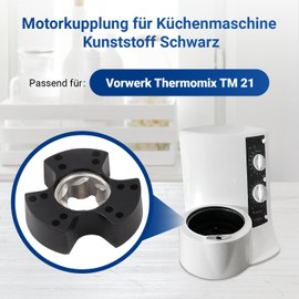 VIOKS Motor Coupling 32 mm Diameter Replacement for TM21 Motor Coupling for Vorwerk Thermomix TM21 Food Processor - Thermomix TM21 Replacement Parts and Accessories TM21