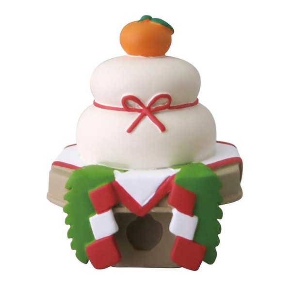 Decole Concombre ZSG-35582G Rippana Kagami Mochi, Approx. 1.6 x 1.6