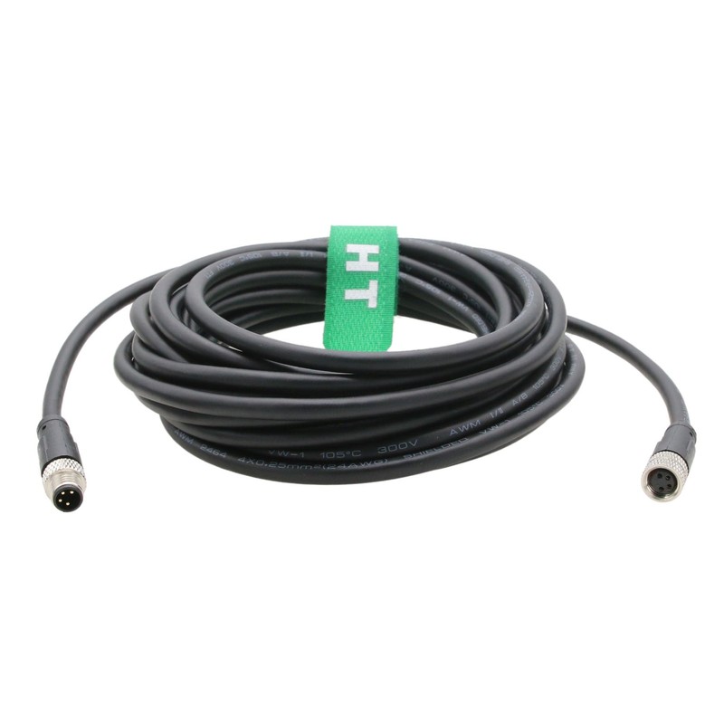 HangTon Actuator Sensor Cable M8 4-Pin Female Plug for Banner
