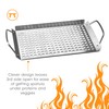 Outset 76630, Rejilla para Parrilla de Acero Inoxidable (2 Unidades),