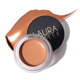 LAURA GELLER NEW YORK- Corrector de ojeras iluminador Cancel-n-Conceal Skin Perfector y corrector de color bronceado/profundo