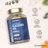 Flaxseed Oil Capsules 2000mg | 360 Softgels | Omega 3