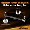 maXpeedingrods Universal Adjustable Sway Bar End Links 280mm-330mm | M10