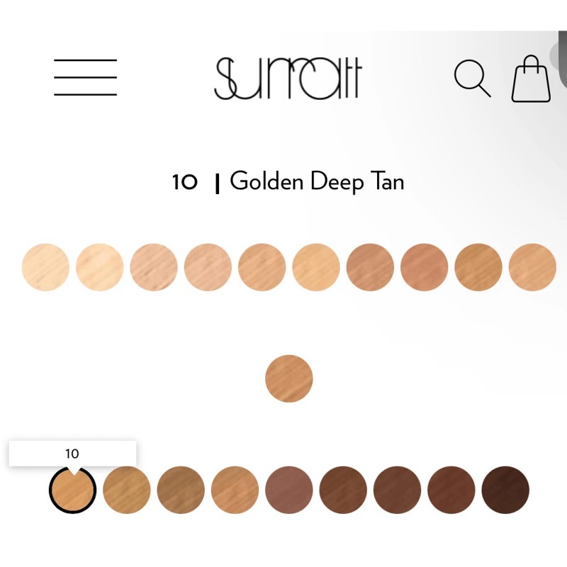 Surratt Beauty NIB Surreal Skin Foundation Wand in 10 (Golden