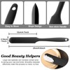 Patelai Non Stick Wax Spatulas Silicone Waxing Sticks Waxing Applicator