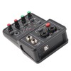 2 Channels Audio Mixer USB 48V Phantom Power Compact Sound