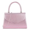 Faux Leather Plain Tote Style Top Handle Bridal Prom Wedding