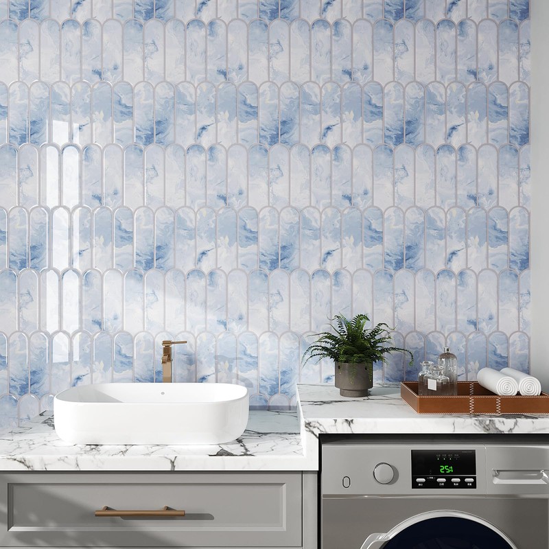 VaryStyle Kitchen Backsplash Tile Peel and Stick Back Splash Stick