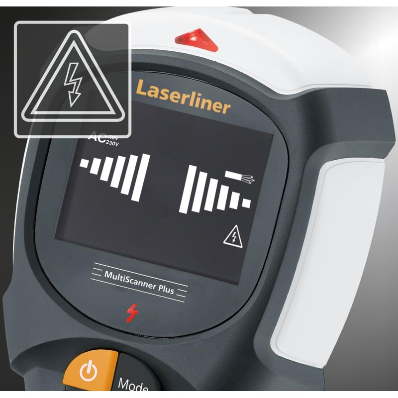 Laserliner MultiScanner Plus 080.967A Tracking Depth (Max.) 120 mm Suitable