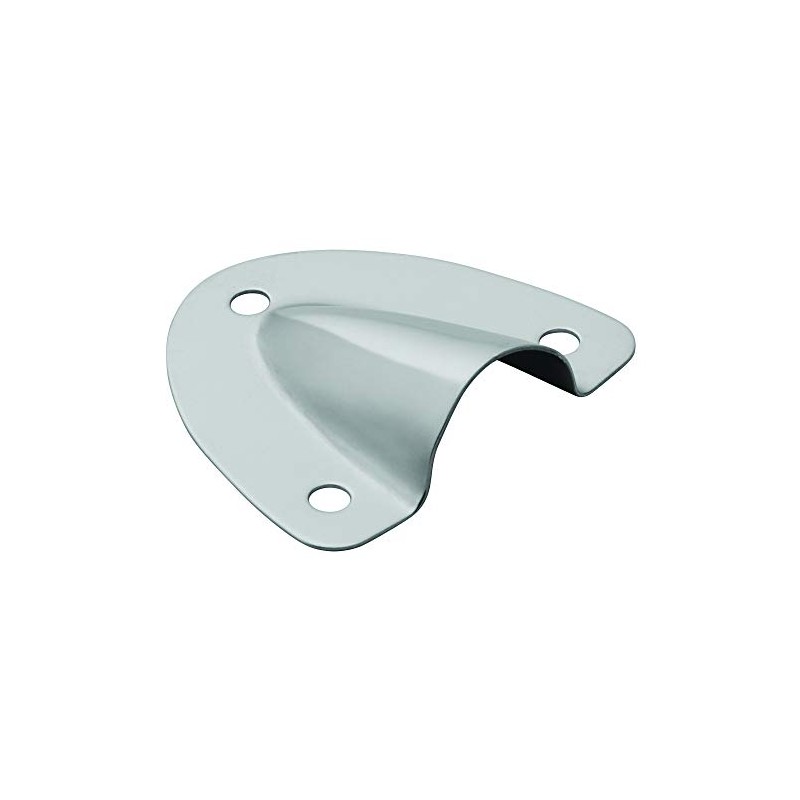 Whitecap S1390C 2-1/4" X 2-1/4" Stainless Steel Clam Shell Vent
