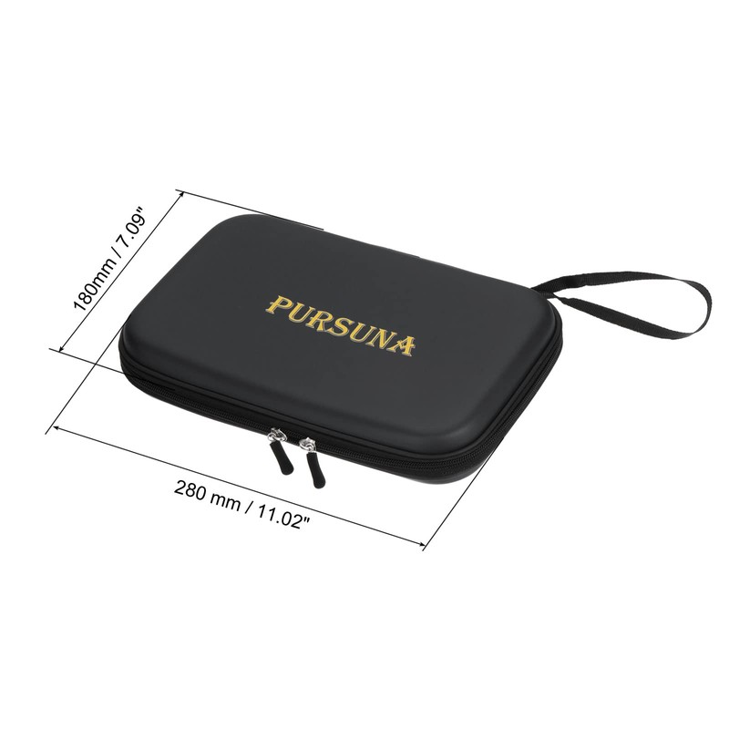 PATIKIL Table Tennis Racket Case, Ping Pong Paddle Case Hard