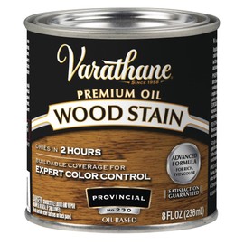 Varathane 211794 Oil-Based Interior Wood Stain, Half Pint, Provincial
