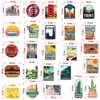 50 Pack Global Destination Locations Sticker Pack