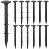 Aoipend 160 Pack Plastic Garden Lawn Stakes 6 inch Heavy