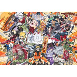 ENSKY 1000T-502 Naruto Narutop99 Jigsaw Puzzle, 20.1 x 29.9 inches (51 x 73.5 cm), 1000 Pieces