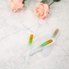 TOOLS FOR BEAUTY Glass manicure pedicure nail file + plastic