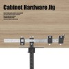 Punch Locator Cabinet Hardware Jig Drawer Drilling Template for Easy