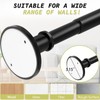 VIOREMOS Tension Curtain Rod 31 to112 In Extra Long Curtain