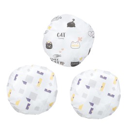 Hohopeti Protect Your Floor Fan 3pcs Round Fan Covers Floor Type Protective Covers Dustproof and Pet Hair Proof