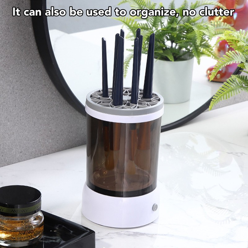 Electric Makeup Brush Cleaner Machine USB Automatic Cosmetic Brush Cleaner
