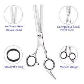 Essoy Tijeras De Entresacar Profesionales Para Cortar El Cabello A