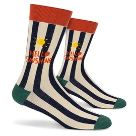 Ethanges Funny Socks, Men's Novelty Crew Socks, Cool Fun Socks for Men Novelty Gifts Circus OOTD (men's shoe size 7-12)