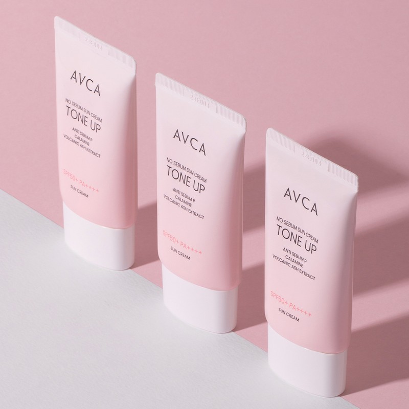 Abka [Abca][1+1] Tone-up no-sebum sunblock sunscreen SPF50+ PA++++ 35ml /