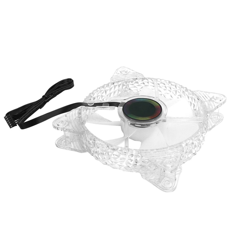 RGB MultiColor CPU Cooling Fan Computer Case Cooler Fan Ventilator