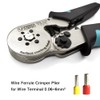Wire Crimping Tool, 6-6 Tube Terminal Crimping Plier, Wire Ferrule