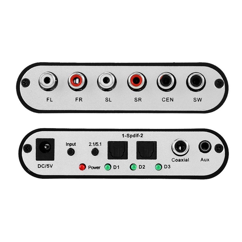 Surround Sound Decoder,Yinhing Surround Sound Decoder, Digital to Analog Audio