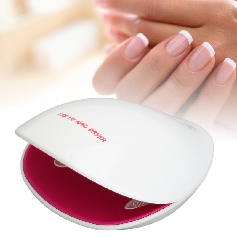 LED Nail Gel Polish Dryer Shell Shaped 12pcs Light Chips