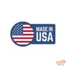 Vertical Distressed American Flag Tailgate Decal-one Size fits Most (Satin